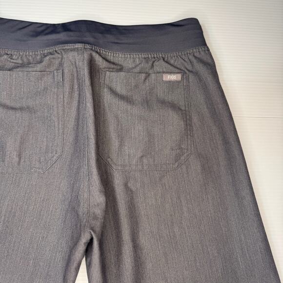 FIGS Livingston Basic Scrub Pants Graphite Gray Women’s Small Healthcare Nursing - Picture 15 of 16